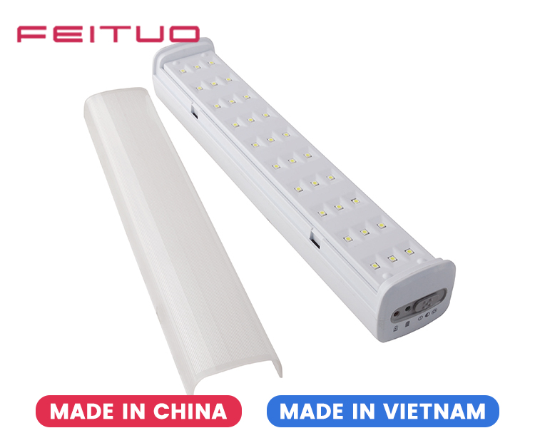 308 Luz de emergencia con mango plegable y montaje en pared