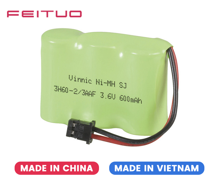 Batería NiMH 3.6V 600mAh