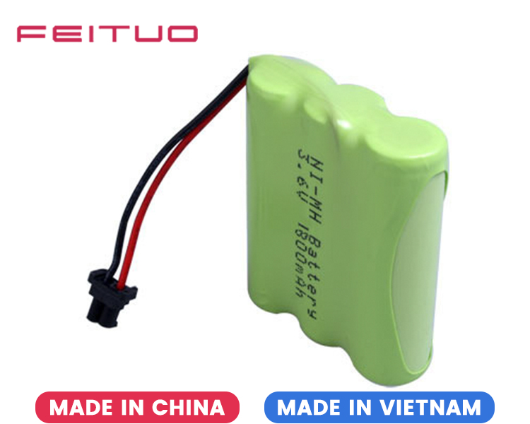 Batería NiMH 3.6V 1800mAh