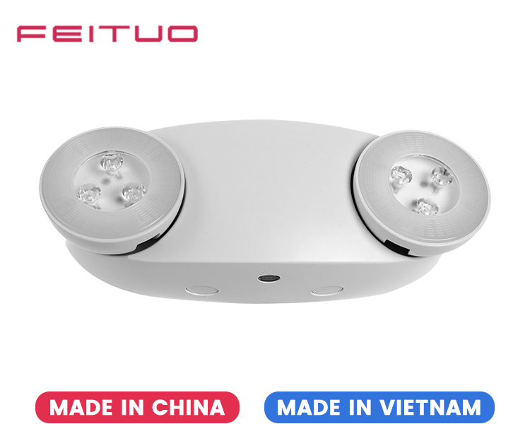 Luz de emergencia de doble cabezal de alto rendimiento JLEU6 UL/CUL 600LM
