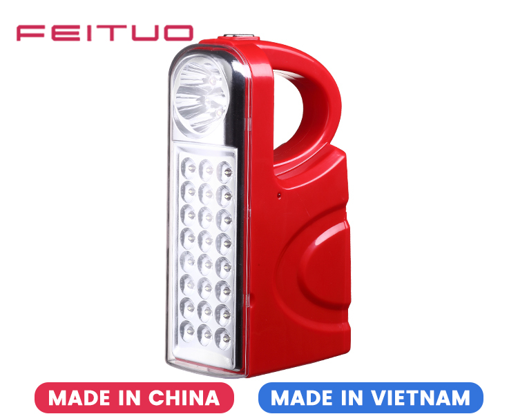Luz de emergencia portátil 420L 24+5LED