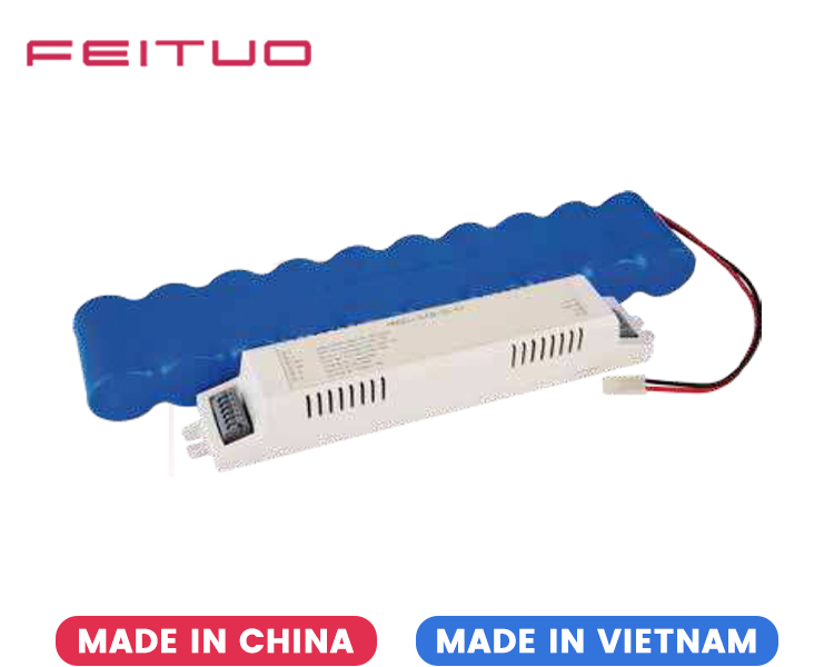 Paquete de batería de emergencia para accesorios LED