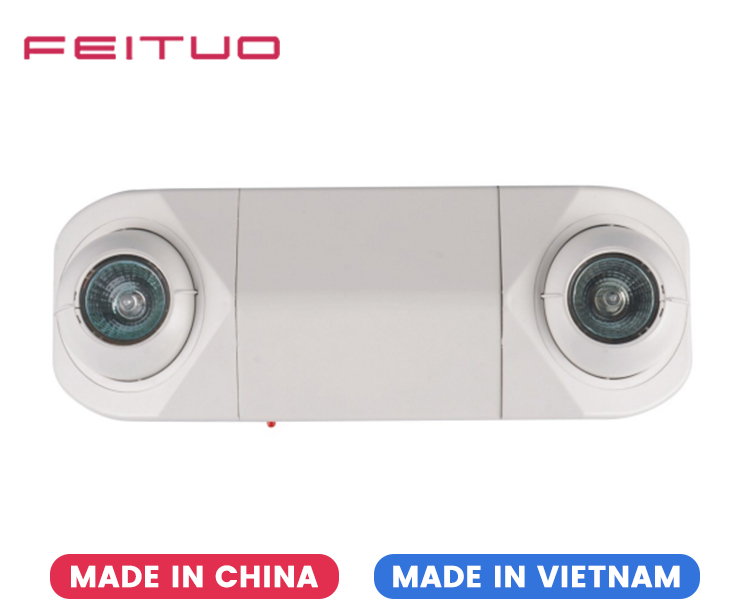 Luz de emergencia de doble cabezal JEU8 2X5W