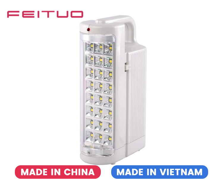 256S Mango/montaje en pared Lámpara de emergencia LED 24 SMD
