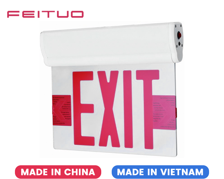 JELCEX1RM-Luz de salida LED de cara única con mylar plateado