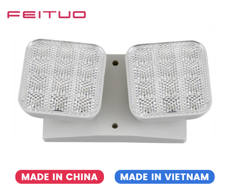 Cabezales de lámpara remotos dobles LED para interiores JLRH-2-2*1W